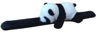 Obrázek z Náramek svinovací panda plyš 23,5cm 